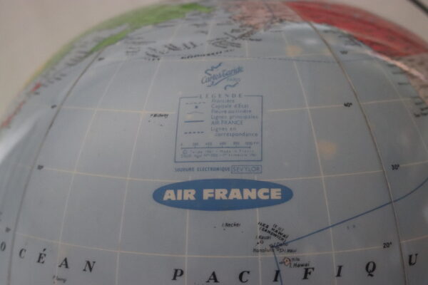 Globe terrestre gonflable Air France – Image 6