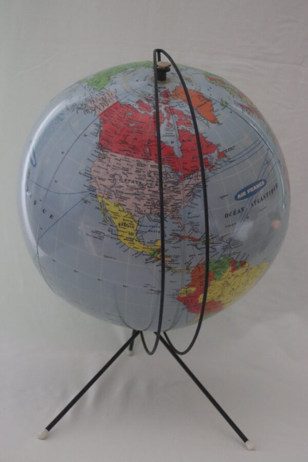 Globe terrestre gonflable Air France – Image 5
